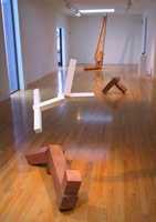 Installation photography / 
Joel Shapiro, Recent Sculpture / 
16 January - 21 February 2004