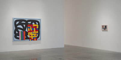 Installation photography, Jonathan Lasker - Recent Paintings