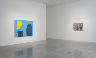 Installation photography, Jonathan Lasker - Recent Paintings