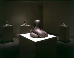 Installation photography, Ken Price: Sculpture from 2005 