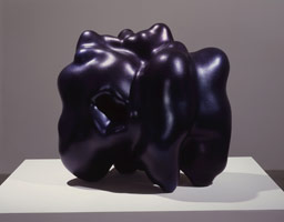 Ken Price / 
Phantom, 1995 / 
acrylic on fired ceramic
26 x 27 x 21 in (66 x 68.6 x 53.3 cm) / 
Private collection 