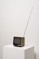 Edward Kienholz / Cement TV, 1969 / mixed media / 45 x 11 3/4 x 9 in. (114.3 x 29.8 x 22.9 cm)