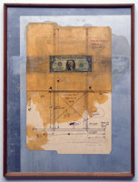 Edward & Nancy Reddin Kienholz / 
Drawing for the Commercial No. 3, 1972 / 
mixed media drawing w/ collage / 
23 3/4 x 18 in. (61 x 45.7 cm)