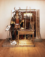 Edward & Nancy Reddin Kienholz / 
The Potlach, 1988 / 
mixed media assemblage / 
96 x 96 x 57 in. (243.8 x 243.8 x 144.8 cm)