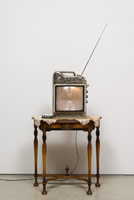 Edward & Nancy Reddin Kienholz / Queen Anne, 1980 / mixed media assemblage / 69 x 30 x 17 in. (175.3 x 76.2 x 43.2 cm)