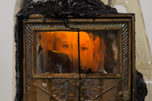 Edward & Nancy Reddin Kienholz / Surely Shirley (detail), 1992 / mixed media assemblage / 53 x 19 x 8 in. (134.6 x 48.3 x 20.3 cm)