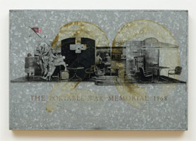 Ed Kienholz / 
The Portable War Memorial, 1968 / 
mixed media assemblage / 
22 1/4 x 33 1/8 x 3 in. (56.51 x 84.14 x 7.62 cm)