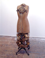 Edward Kienholz / 
Mother Sterling, 1959 / 
mixed media assemblage / 
52 x 18 1/2 x 18 1/2 in (132.1 x 47 x 47 cm)