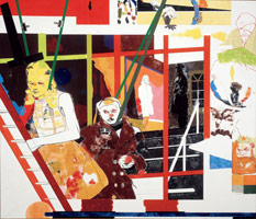 R. B. Kitaj  / 
Walter Lippmann, 1966 / 
Oil on canvas / 
74 1/8 x 86 1/8 in  (188.3 x 218.8 cm)
