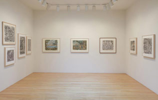 Installation photography, Leon Kossoff
Second floor showroom