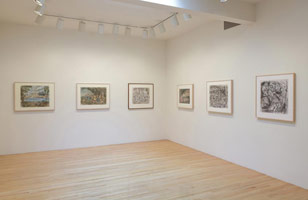 Installation photography, Leon Kossoff
Second floor showroom