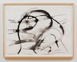 Mark di Suvero / 
Untitled, 2007 / 
pencil, pen and ink on paper / 
Paper: 22 x 30 in. (55.9 x 76.2 cm) / 
Framed: 25 7/8 x 33 7/8 in. (65.7 x 86 cm) 