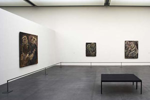 Installation photography, Leon Kossoff: Selected Paintings 1956 - 2000 / Museum of Art Lucerne, 30 April – 24 July 2005 