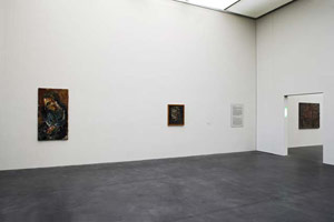 Installation photography, Leon Kossoff: Selected Paintings 1956 - 2000 / Museum of Art Lucerne, 30 April – 24 July 2005 