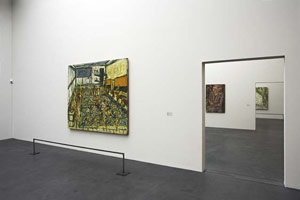 Installation photography, Leon Kossoff: Selected Paintings 1956 - 2000 / Museum of Art Lucerne, 30 April – 24 July 2005 