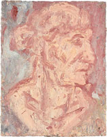 Head of Fidelma II, 2010 / 
      oil on board / 
      24 9/16 x 19 5/16 in. (62.5 x 49 cm)