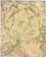 Leon Kossoff / 
Head of Peggy III, 2004 - 2005 / 
oil on board / 
21 1/4	x 17 5/16 in. (54 x 44 cm) / 
Private collection