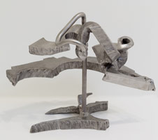 Mark di Suvero / 
Nameless Lost, 2011 / 
titanium / 
13 1/2 x 16 1/2 x 11 1/4 in. (34.3 x 41.9 x 28.6 cm)