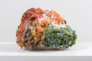 Matt Wedel / 
Flower tree (MW15-49), 2015 / 
ceramic / 
13 x 18 x 16 1/2 in. (33 x 45.7 x 41.9 cm)