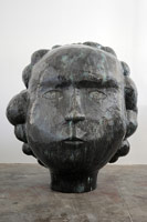 Matt Wedel / 
Portrait, 2013 / 
ceramic / 
78 x 64 x 57 in. (198.1 x 162.6 x 144.8 cm)