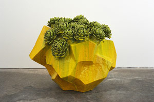 Matt Wedel / 
Flower tree, 2013 / 
ceramic / 
21 x 25 1/2 x 19 in. (53.3 x 64.8 x 48.3 cm)