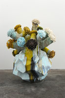 Matt Wedel / 
Flower tree, 2013 / 
ceramic / 
37 1/2 x 29 x 24 in. (95.3 x 73.7 x 61 cm) / 
Private collection