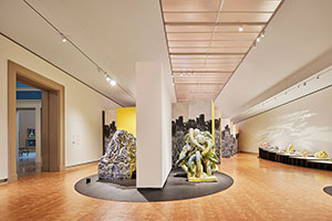 Installation photography / 
Matt Wedel: Phenomenal Debris / 
Toledo Museum of Art / 
Photo: Matthew McNulty