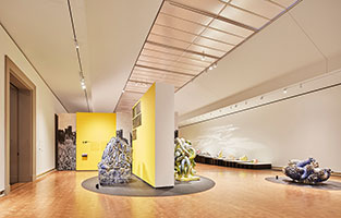 Installation photography / 
Matt Wedel: Phenomenal Debris / 
Toledo Museum of Art / 
Photo: Matthew McNulty