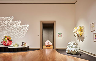 Installation photography / 
Matt Wedel: Phenomenal Debris / 
Toledo Museum of Art / 
Photo: Matthew McNulty