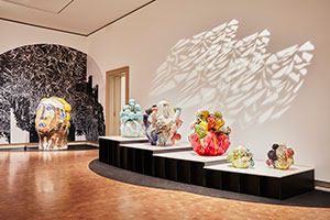 Installation photography / 
Matt Wedel: Phenomenal Debris / 
Toledo Museum of Art / 
Photo: Matthew McNulty