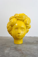 Matt Wedel / 
Portrait, 2013 / 
ceramic / 
19 1/2 x 16 x 15 in. (49.5 x 40.6 x 38.1 cm)