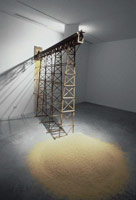 Michael C. McMillen / 
      Train of Thought, 1990 / 
      mixed media / 
      22' x 18' x 9' (6.7 x 5.48 x 2.74 m)