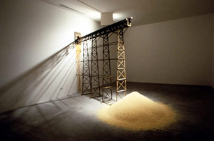 Michael C. McMillen / 
Train of Thought, 1990 / 
mixed media / 
22' x 18' x 9' (6.7 x 5.48 x 2.74 m)