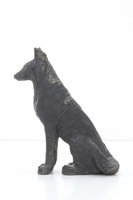 Gwynn Murrill / 
Elmo Sitting Maquette, 2008 / 
      bronze / 
      5 1/2 x 5 x 2 in. (14 x 12.7 x 5.1 cm) / 
      Edition 2/9