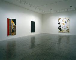 Juan Uslé installation photography, 1996