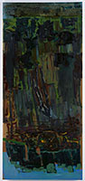 Per Kirkeby / 
Untitled (PK05 6), 2005 / 
oil on canvas / 
78 3/4 x 35 1/2 in (200 x 90.2 cm)