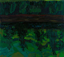 Per Kirkeby / 
Untitled (PK05 11), 2005 / 
oil on canvas / 
78 3/4 x 88 1/2 in (200 x 225 cm) / 
Private collection
           