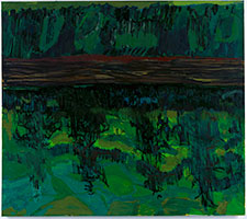 Per Kirkeby / 
Untitled (PK05 11), 2005 / 
oil on canvas / 
78 3/4 x 88 1/2 in (200 x 225 cm) / 
Private collection