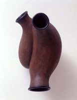Peter Shelton / 
littlemoonbird, 2004 / 
cast bronze / 
17 x 9 1/2 x 13 in (43.2 x 24.1 x 33 cm) 