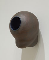 Peter Shelton / 
mthead, 2011 / 
bronze / 
10 x 8 x 8 1/2 in (25.4 x 20.3 x 21.6 cm) / 
Private collection