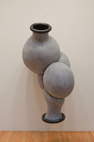 Peter Shelton / 
treblelobe, 2004 - 2011 / 
mixed media / 
55 x 30 x 33 in (139.7 x 76.2 x 83.8 cm) 