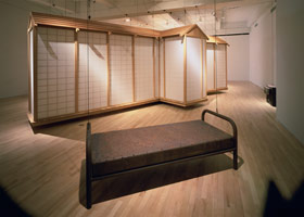 Peter Shelton installation photography, 1990