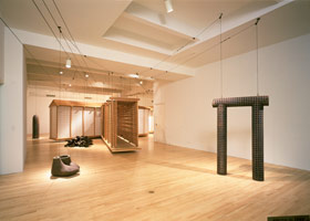 Peter Shelton installation photography, 1990