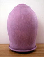 Peter Shelton / 
purplegulch, 2002 / 
mixed media / 
60 x 42x 42 in (152.4 x 106.7 x 106.7 cm) 