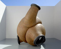 Peter Shelton / 
dogstar, 2007 / 
bronze / 
88 x 76 x 89 in. (223.5 x 193 x 226.1 cm) / 
Private collection 