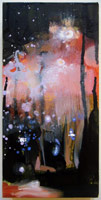 Rebecca Campbell / 
Bang 2, 2010  / 
oil on canvas  / 
12 x 6 in. (30.5 x 15.2 cm) / 
Private collection