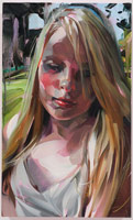 Rebecca Campbell / 
Beauty 4, 2011 / 
oil on canvas / 
20 x 12 in (50.8 x 30.5 cm)