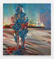 Rebecca Campbell / 
Epidemic, 2011 / 
oil on canvas / 
84 x 60 in (213.4 x 152.4 cm)