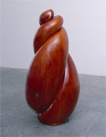 Tomorrow, and tomorrow, and tomorrow (f), 2000 / 
ceramic / 
56 x 24 x 27 in (142.2 x 61 x 68.6 cm) / 
Private collection