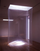 Carlos Mollura / 
Untitled, 2001 / 
polyurethane film / 
152 x 84 x 72 in (386.1 x 213.4 x 182.9 cm) 